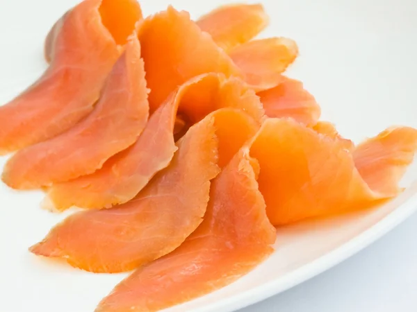 stock image Smoked trout