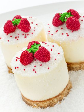 ekşi krema cheesecakes