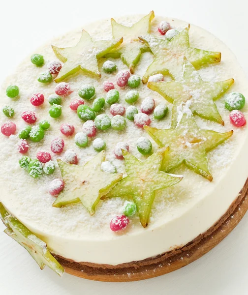 Sour cream cheesecake — Φωτογραφία Αρχείου