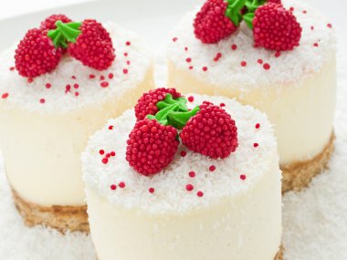 ekşi krema cheesecakes