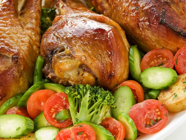 Roasted turkey — Stok fotoğraf