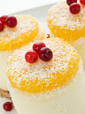 ekşi krema cheesecakes