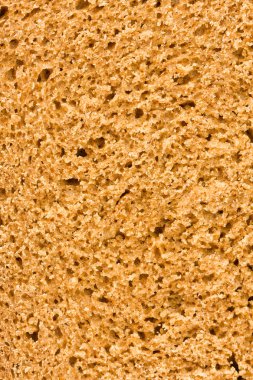 Macro of wholemeal bread clipart