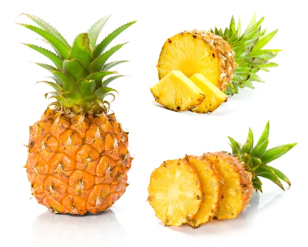Friss szelet ananász — Stock Fotó