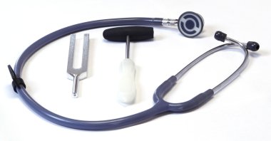 Stethoscope and medical tools clipart