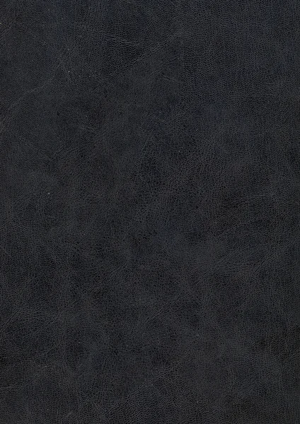 Black leather background texture — Stock Photo, Image