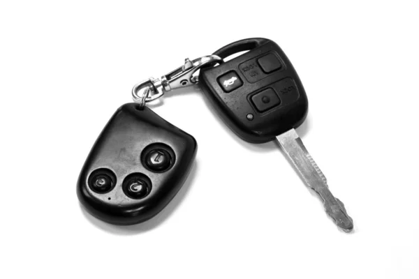 Uma chave de carro com controle remoto — Fotografia de Stock
