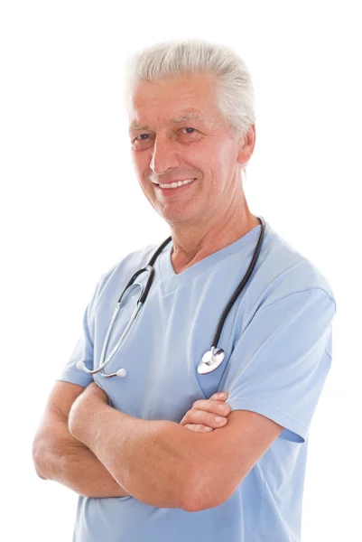 Oudere man arts — Stockfoto