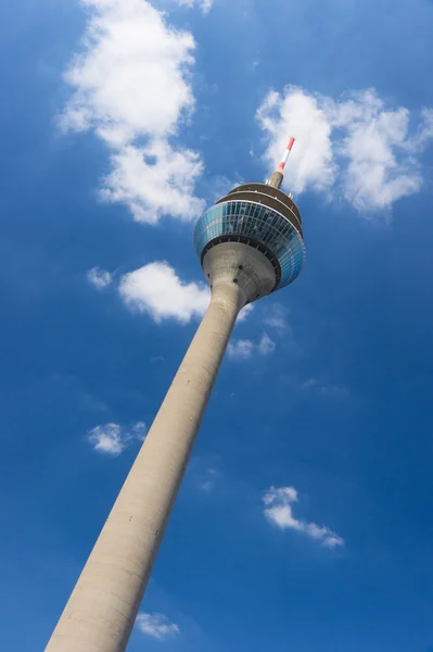 Rheinturm Башта Дюссельдорф Німеччина — стокове фото