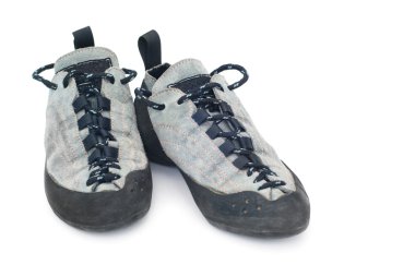 Climbing shoes clipart