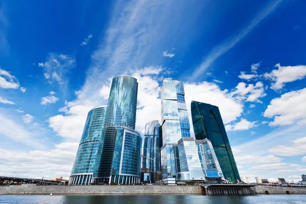Skyscrapers in business centre — Stock Photo, Image