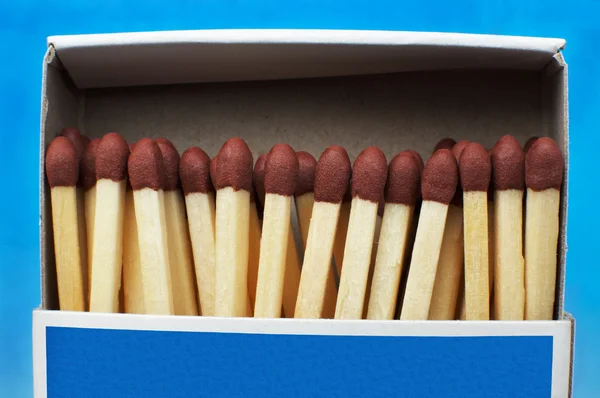 Box with matches — Stock Photo, Image
