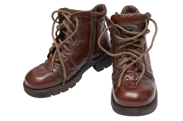 Boots on a thick sole — Stock Photo, Image