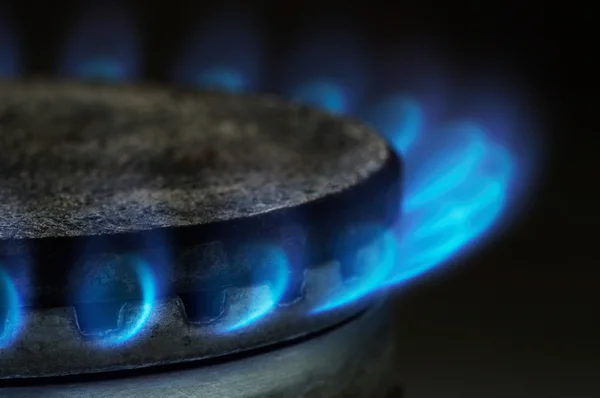 Égő gáz — Stock Fotó
