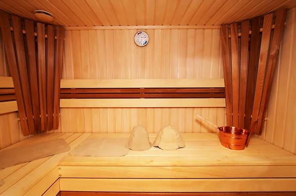 Sauna de madera — Foto de Stock