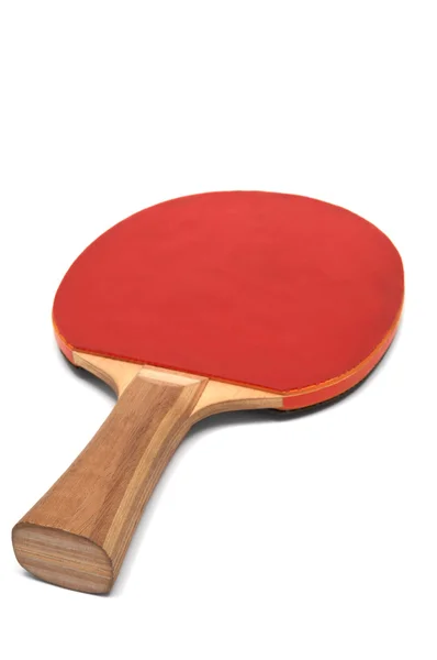 Racchetta rossa per ping-pong — Foto Stock
