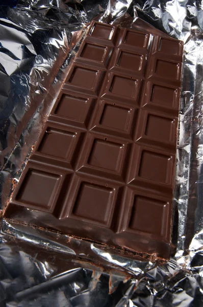 Солодких темного шоколаду — стокове фото