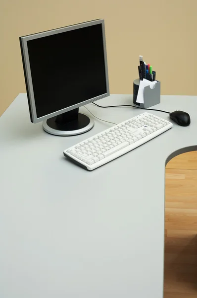 Schreibtisch im Büro — Stockfoto