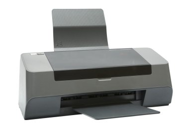 Modern inkjet printer clipart