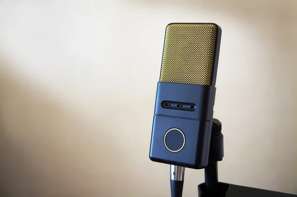 Schönes und stilvolles Mikrofon — Stockfoto