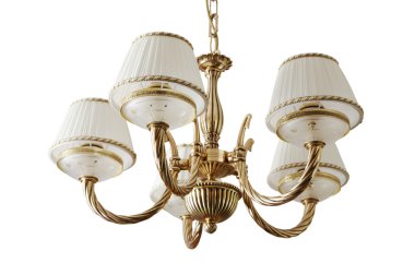 Beautiful and dear chandelier clipart