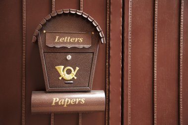 New and beautiful mail box clipart