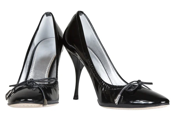 Black female shoes — Stock Photo, Image