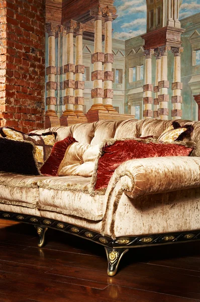 Модні дивані — стокове фото