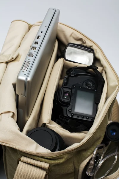 Stock image Laptop in a bag