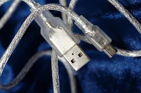 Современный провод USB — стоковое фото