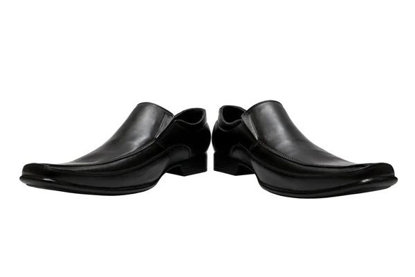 Sepatu hitam rendahan — Stok Foto