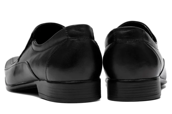 Czarne buty niskie — Zdjęcie stockowe