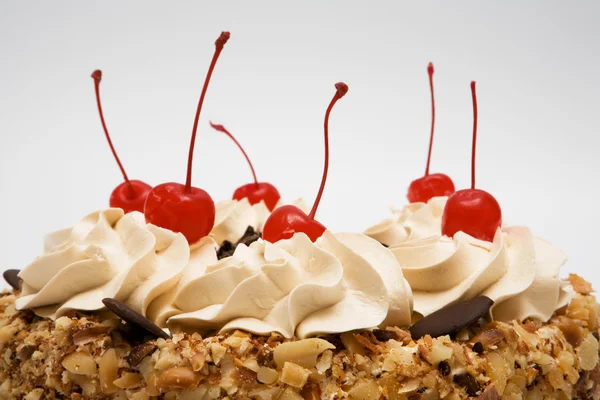 Pie with cherries — Stock Photo, Image