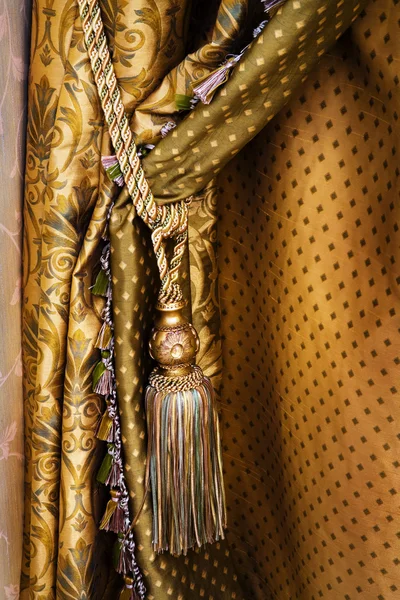 Vorhang mit Ornament — Stockfoto