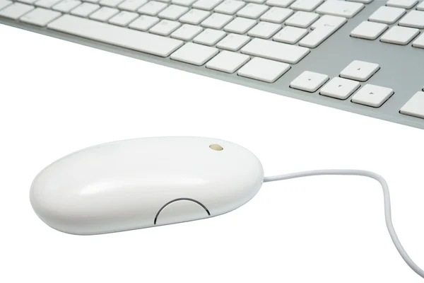 Keyboard and the mouse — Stock Photo, Image