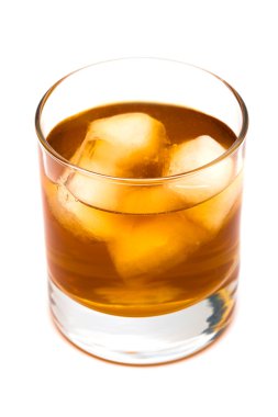 Glass of whisky clipart