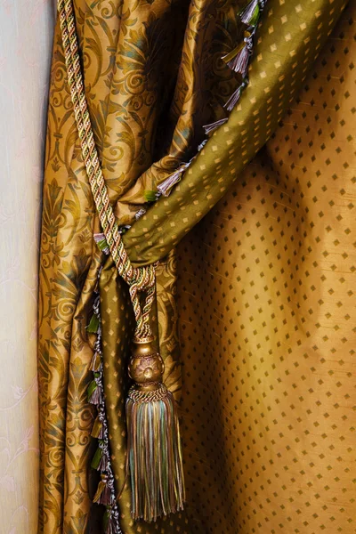 La cortina con el ornamento — Foto de Stock