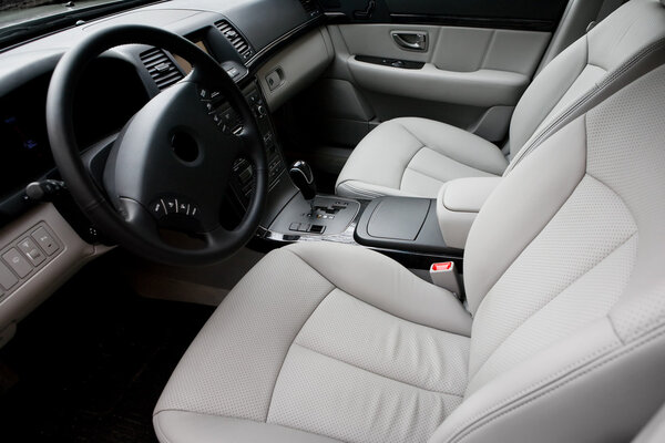 Beautiful leather interior