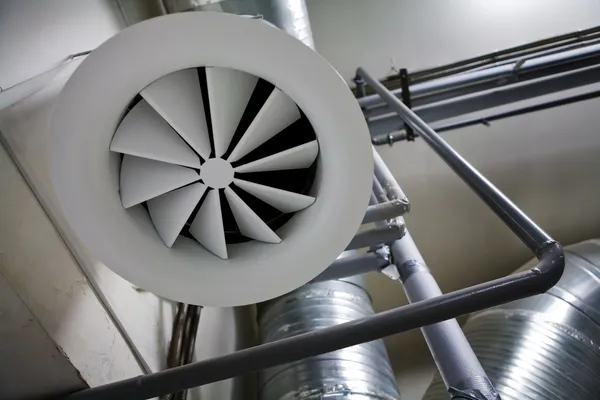 Systém, ventilační potrubí — Stock fotografie