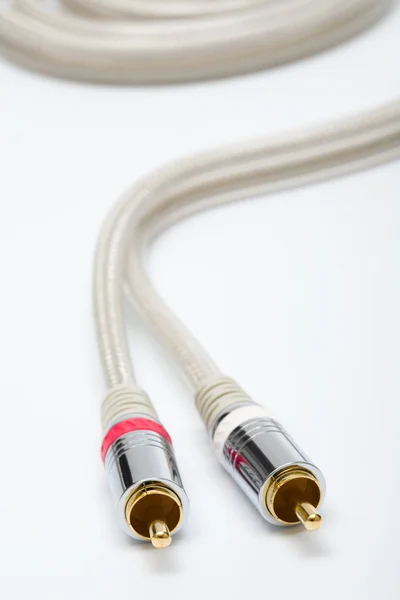 Moderna audio-kabel — Stockfoto