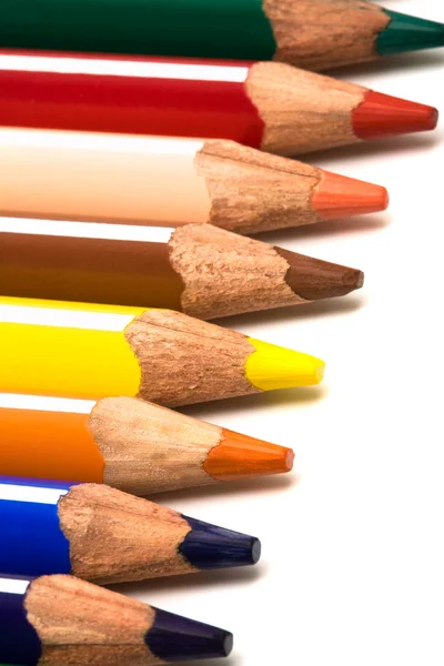 Belle matite di colore — Foto Stock