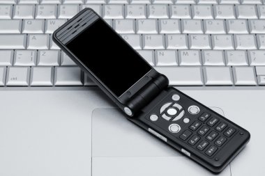 Phone and computer clipart