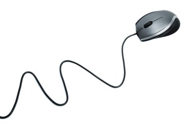 Mouse with a wheel clipart