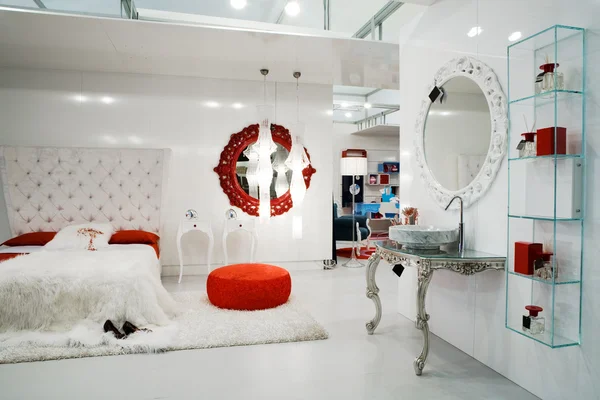 Beautiful Modern Furniture Furniture Store — Stock Photo, Image
