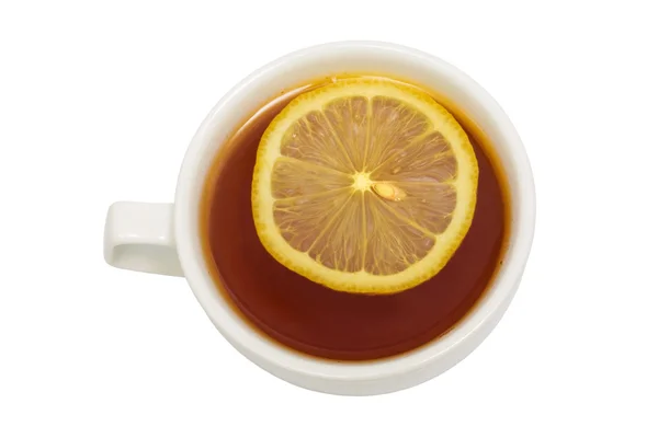 Tea and lemon — Stock Photo, Image