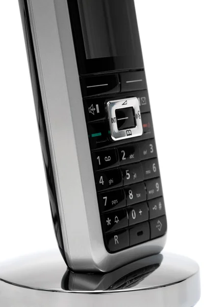 Beyaz Arka Planda Modern Cep Telefonu — Stok fotoğraf