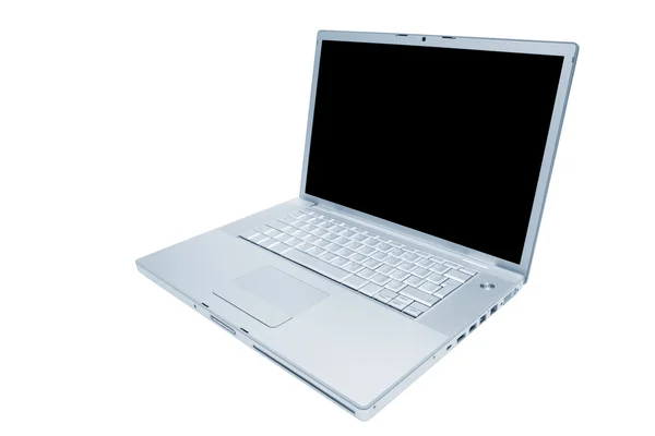 Modern Och Elegant Laptop Vit Bakgrund — Stockfoto