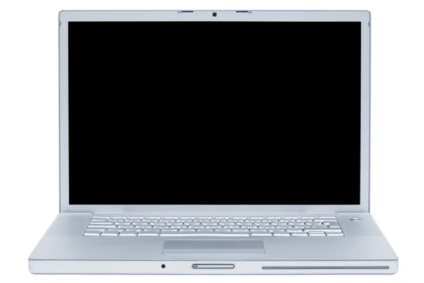 Modern Och Elegant Laptop Vit Bakgrund — Stockfoto