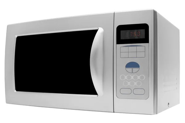 Modern Microwave Stove White Background — Stock Photo, Image