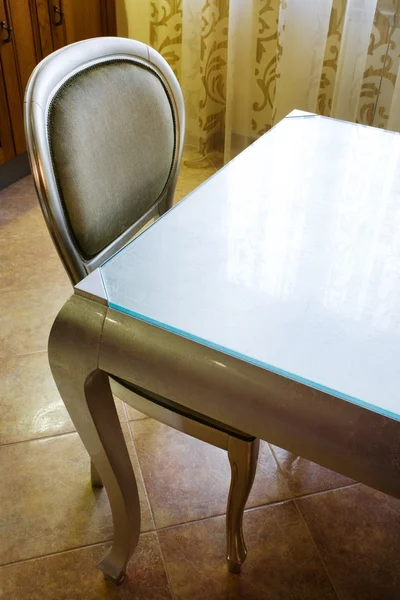 식탁 과 의자 — 스톡 사진